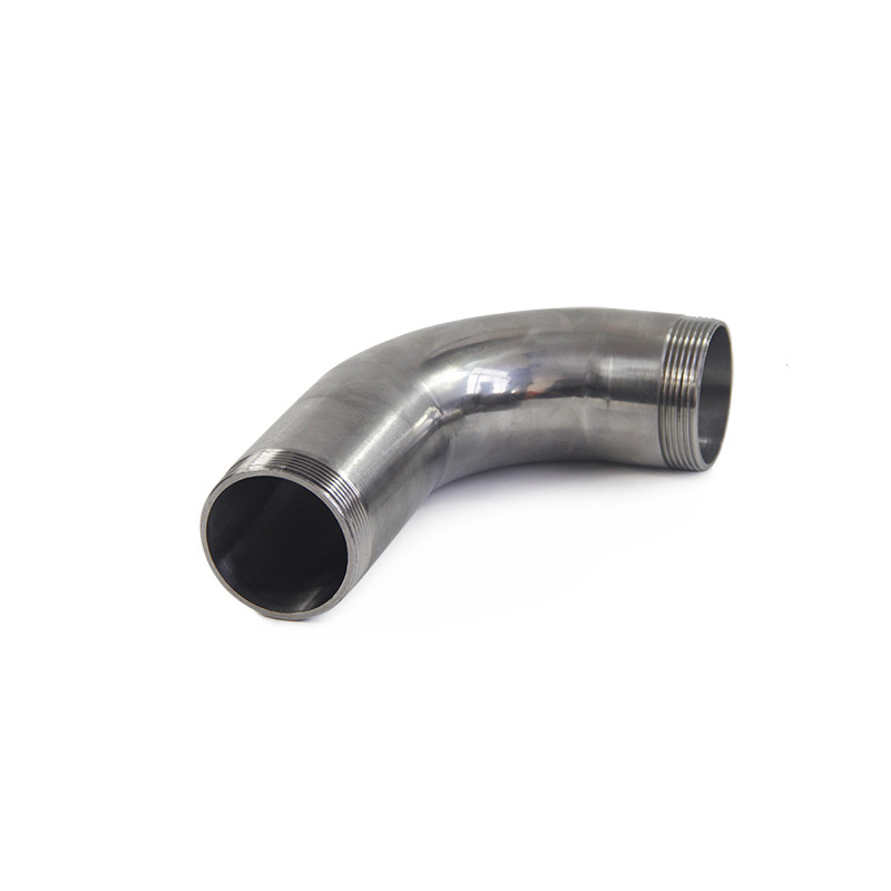 Custom Size CNC Machining Carbon Steel Butt Welding Fittings Pipe fittings For Side Channel Ring Air Blower