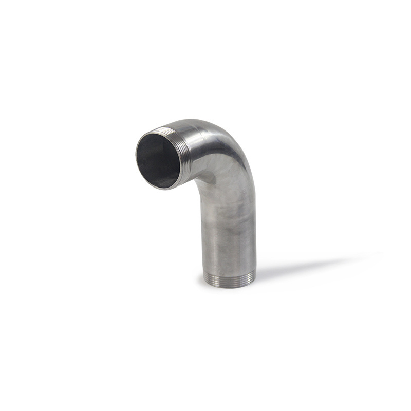 Custom Size CNC Machining Carbon Steel Butt Welding Fittings Pipe fittings For Side Channel Ring Air Blower