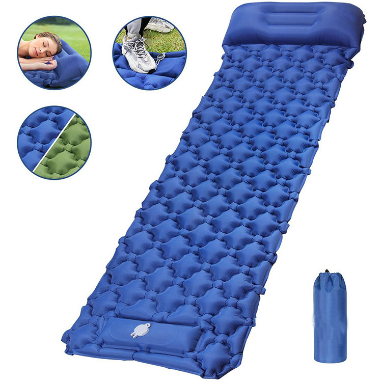 Ultralight TPU compact backpacking inflatable sleeping Mat air mattress camping insulated Sleeping Pad