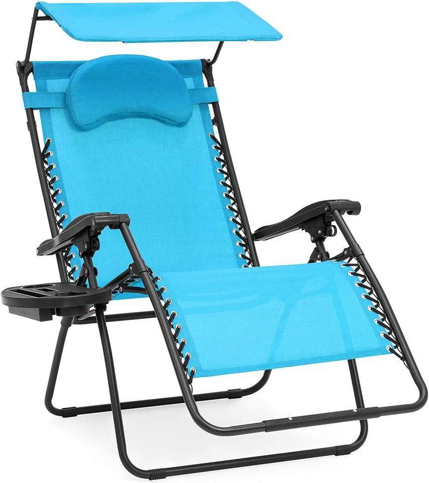 Ring Camp 2021 Sun lounger Chair Garden Leisure Chair chaise longue Folding Metal deck chair