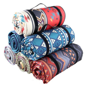 High Quality Washable Blankets In Bulk, Outdoor Portable Moving Waterproof Picnic hiking camping beach mat Blanket