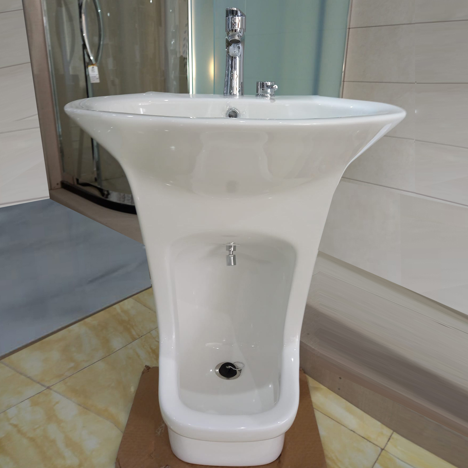 new design ablution basin two vessel mosque wudu sink ritual furniture muslim lavabo  Tayamum latest face lavatory wash station