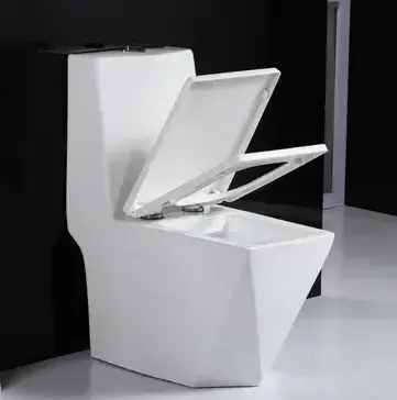 Latest design ceramic sanitary ware water closet for bathroom floor mounted  wc washdown P trap one piece toilet diamond toilet