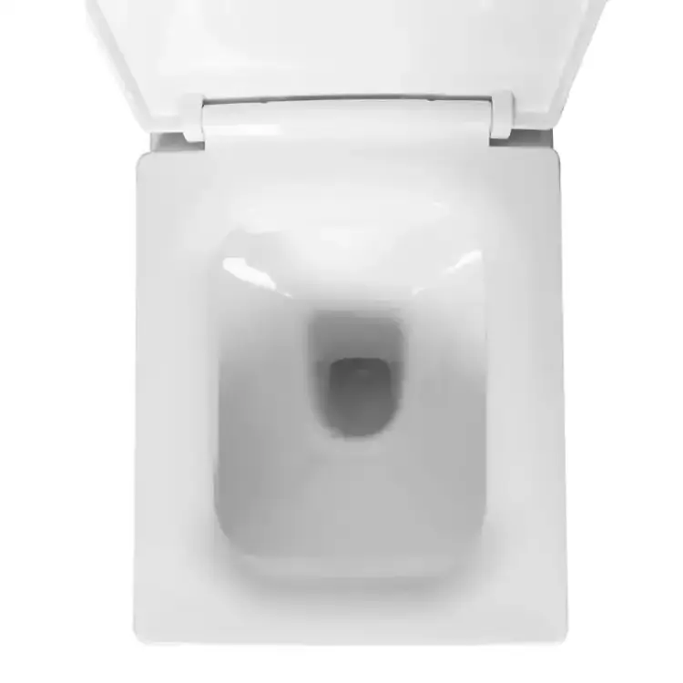 Latest design ceramic sanitary ware water closet for bathroom floor mounted  wc washdown P trap one piece toilet diamond toilet