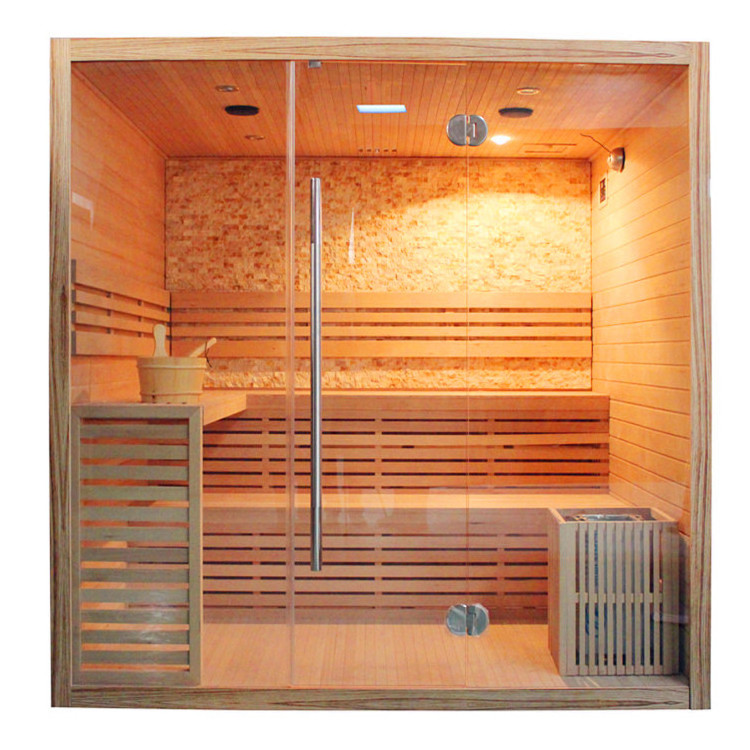 New arrival best price solid wood portable sauna steam room