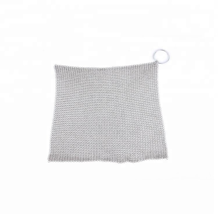 Factory supply dish washing mesh stainless steel ring mesh