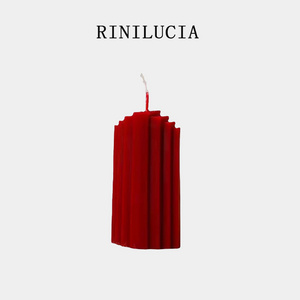 Hot Red Romantic Candles Wedding Proposal Candles Cheap Thick  Birthday Chrismas Pillar Ribbed Candle Centerpiece for Wedding