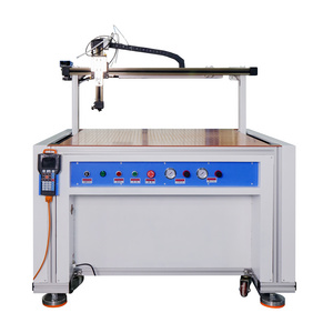 RINNGO Spraying Glue Machine For Leather Hot Melt Glue Dispenser Three Axis CNC Desktop Hot Melt Glue Applicator For Box