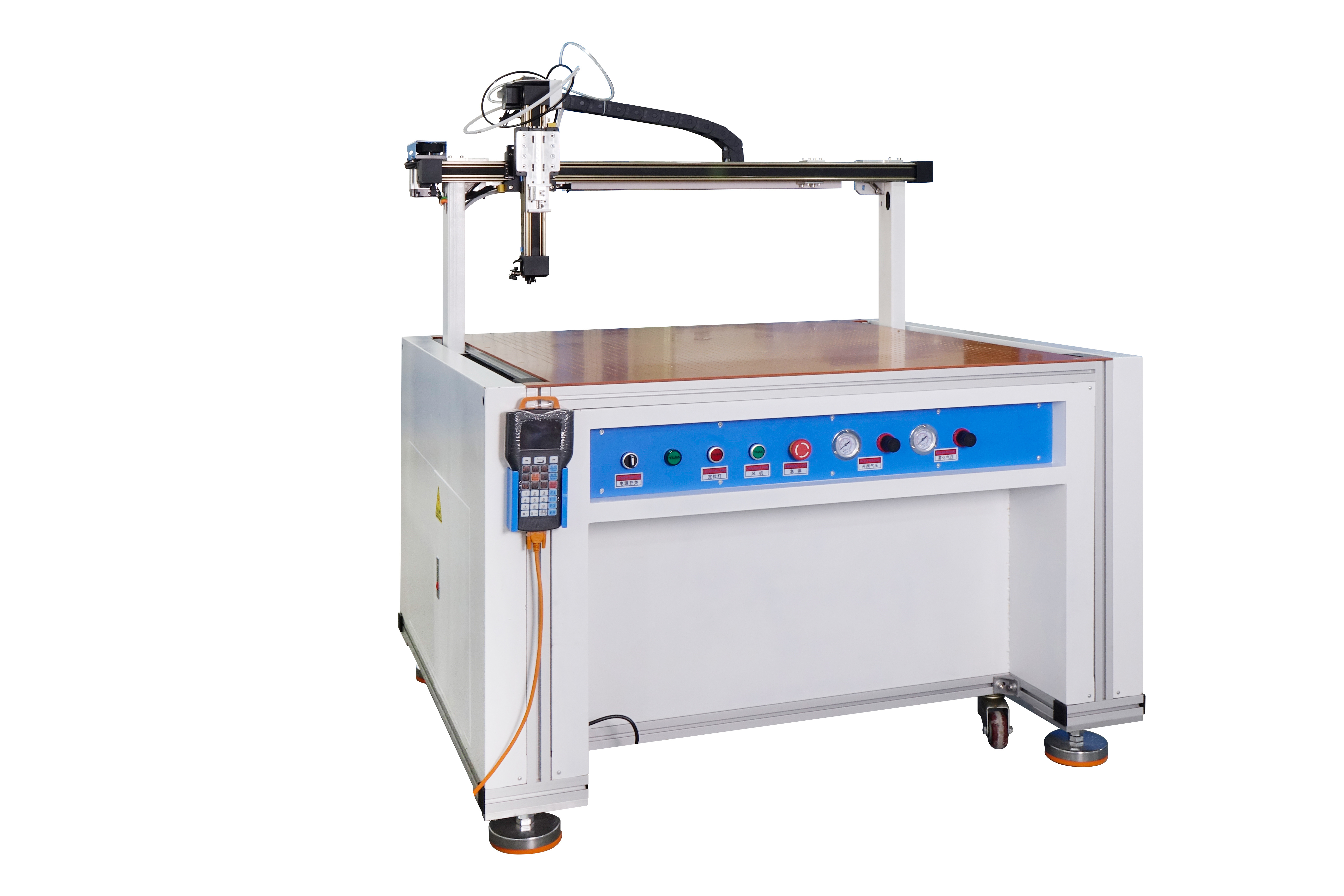 RINNGO Spraying Glue Machine For Leather Hot Melt Glue Dispenser Three Axis CNC Desktop Hot Melt Glue Applicator For Box