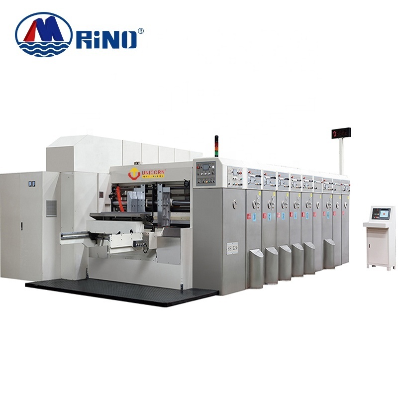 Carton Box Cardboard Flexo Printing Slotting Die Cutting Machine