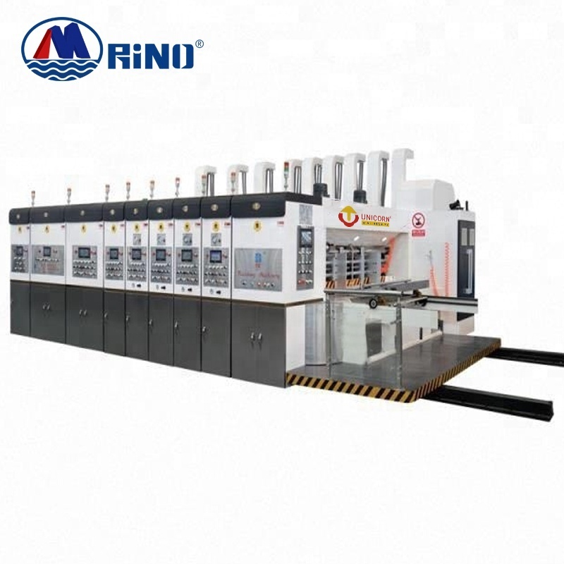 Carton Box Cardboard Flexo Printing Slotting Die Cutting Machine