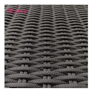 Round Shape High Density Polyethylene Outdoor Furniture Synthetic Rattan Weaving Material