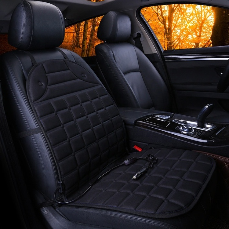 12V Polyester Heated Car Seat Cushion Cover Seat Winter car driver heated seat cushion