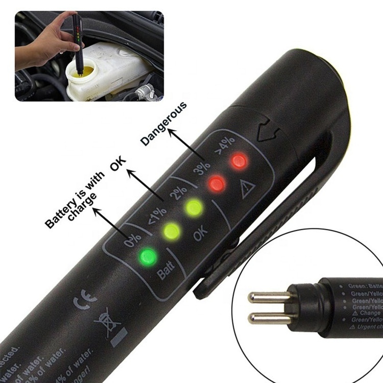 Electric Brake Fluid Liquid Tester Pen Automotive Diagnostic Battery Analyzer Tool car Brake Fluid Tester