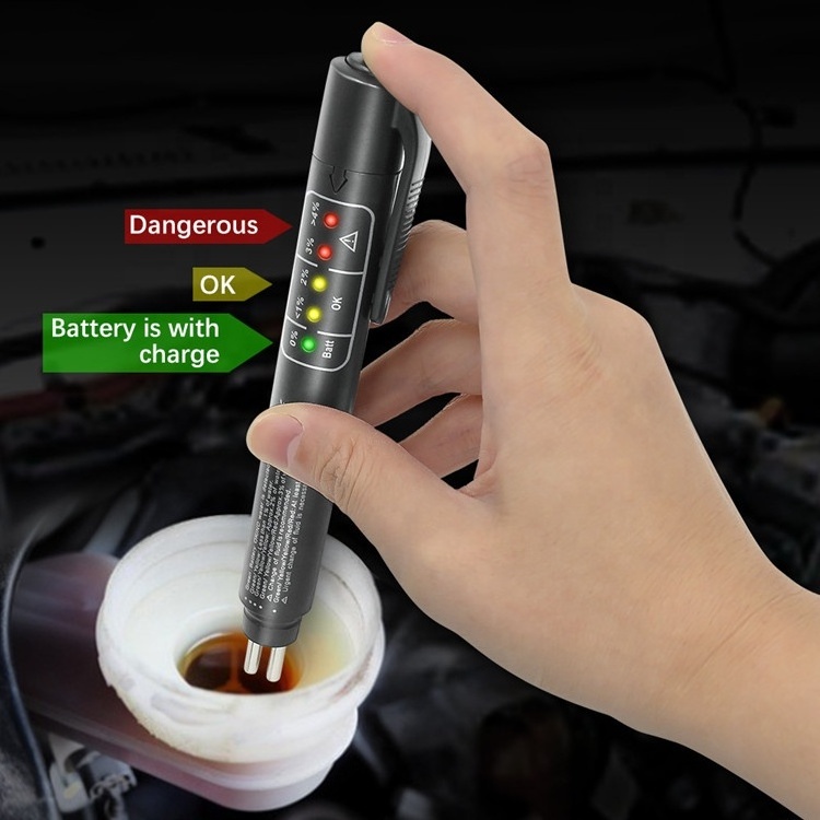 Electric Brake Fluid Liquid Tester Pen Automotive Diagnostic Battery Analyzer Tool car Brake Fluid Tester