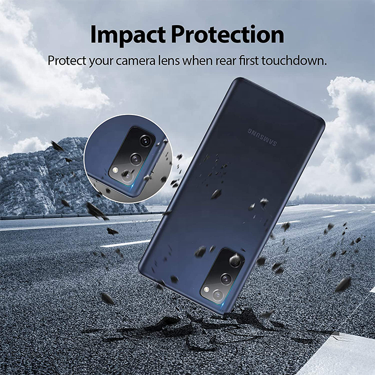 3D Tempered Glass Camera Cover Protector Film For Samsung S21 Fe A52 A32 A13 A33 A53 A73 Camera Lens Film