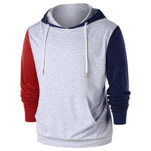 Kangaroo Pocket Hoodies Contrast Mens Hoodies Customs Hoodies Sweatshirt Boys Long Sleeve Fleece OEM Service winter jacket