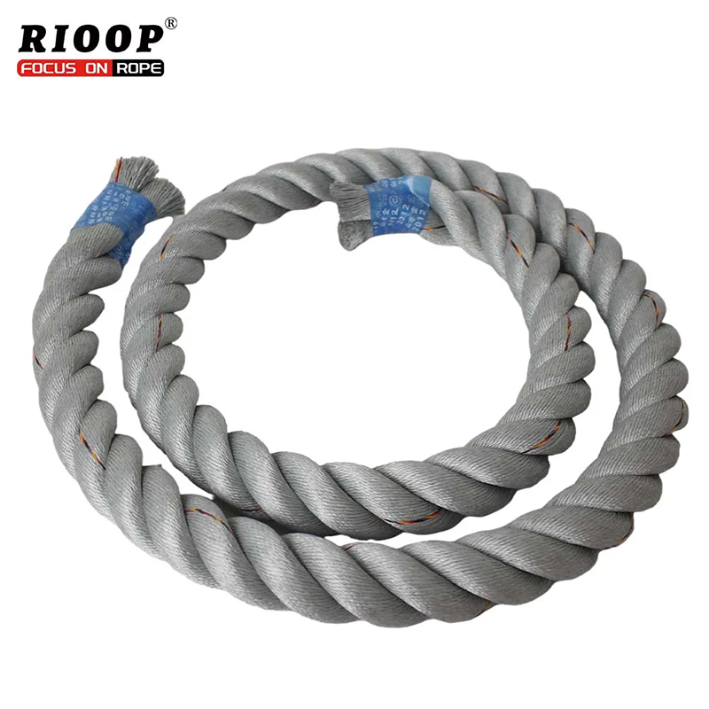 High Stretch Polypropylene/Polyester 8 Strand Boat Ships Used Marine Mooring Rope