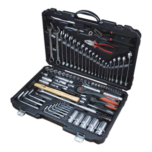 ATABU Taiwan High Quality Craftsman/Mechanic 107 PCS 1/4" & 1/2" Dr. Tool Socket Set Tool Kit