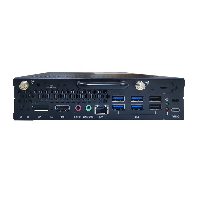 New 13th Generation Mini PC with Core i7 DDR4 SSD Intel Chipset for Interactive Flat Panel Teaching Plug and Play OPS