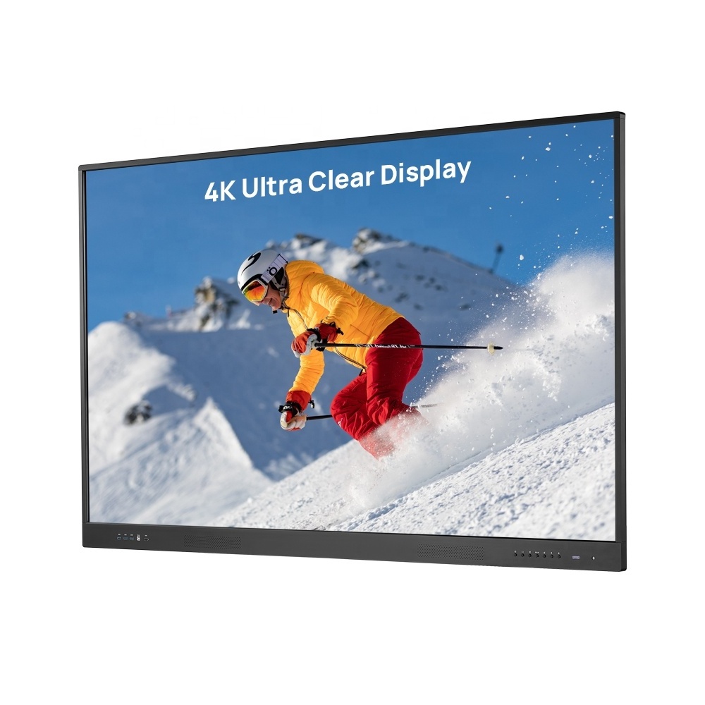 Riotouch 86 inches 4K LED Interactive flat panel touch screen monitor viewboard uhd 4k interactive display