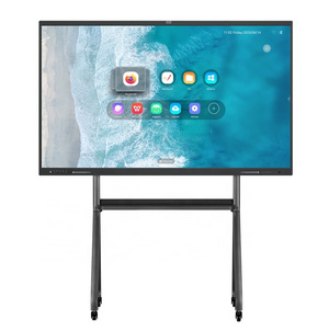 86 inch Android 11.0  high-end level 8 cores interactive smart board interactive flat panel touch screen monitor for teaching