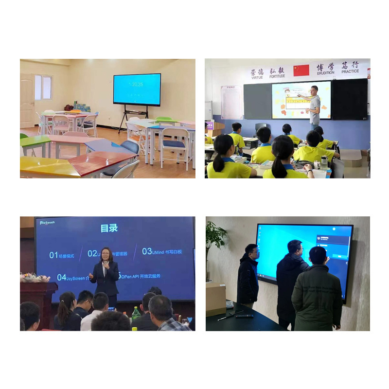 IR 4K LED whiteboard classroom meeting room Collaboration Education Android 8.0 9.0 touch screen monitor