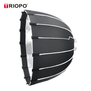 Deep Mouth Parabolic Soft Light Box Diffuser Reflector Umbrella Grille Baorong Fast Loading Live Studio Portrait