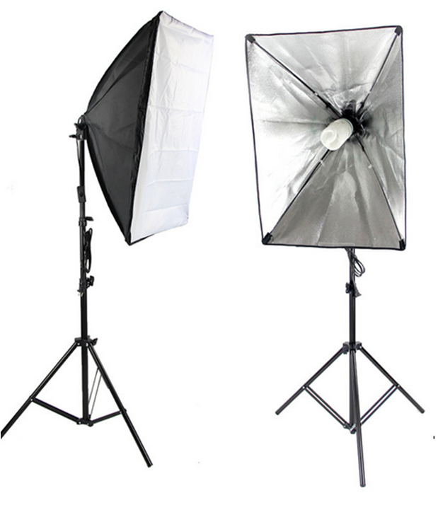 Professional Photography Light Kit Set Photo Studio Equipment with Light Stand and Soft Box for Professional Lighting