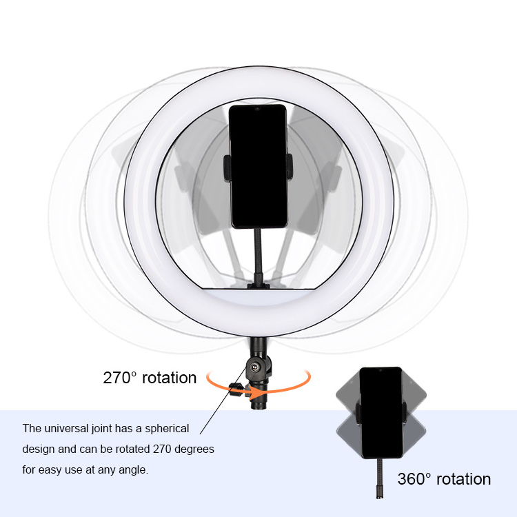 hot selling products 2024 RGB Ring Light Beauty Video Studio Photo selfie led ring flash light With Tripod Stand ring light