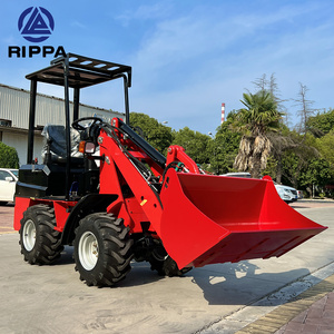 China RIPPA Small Farming Cheap Electric Mini Front End Compact Battery wheel loader for sale