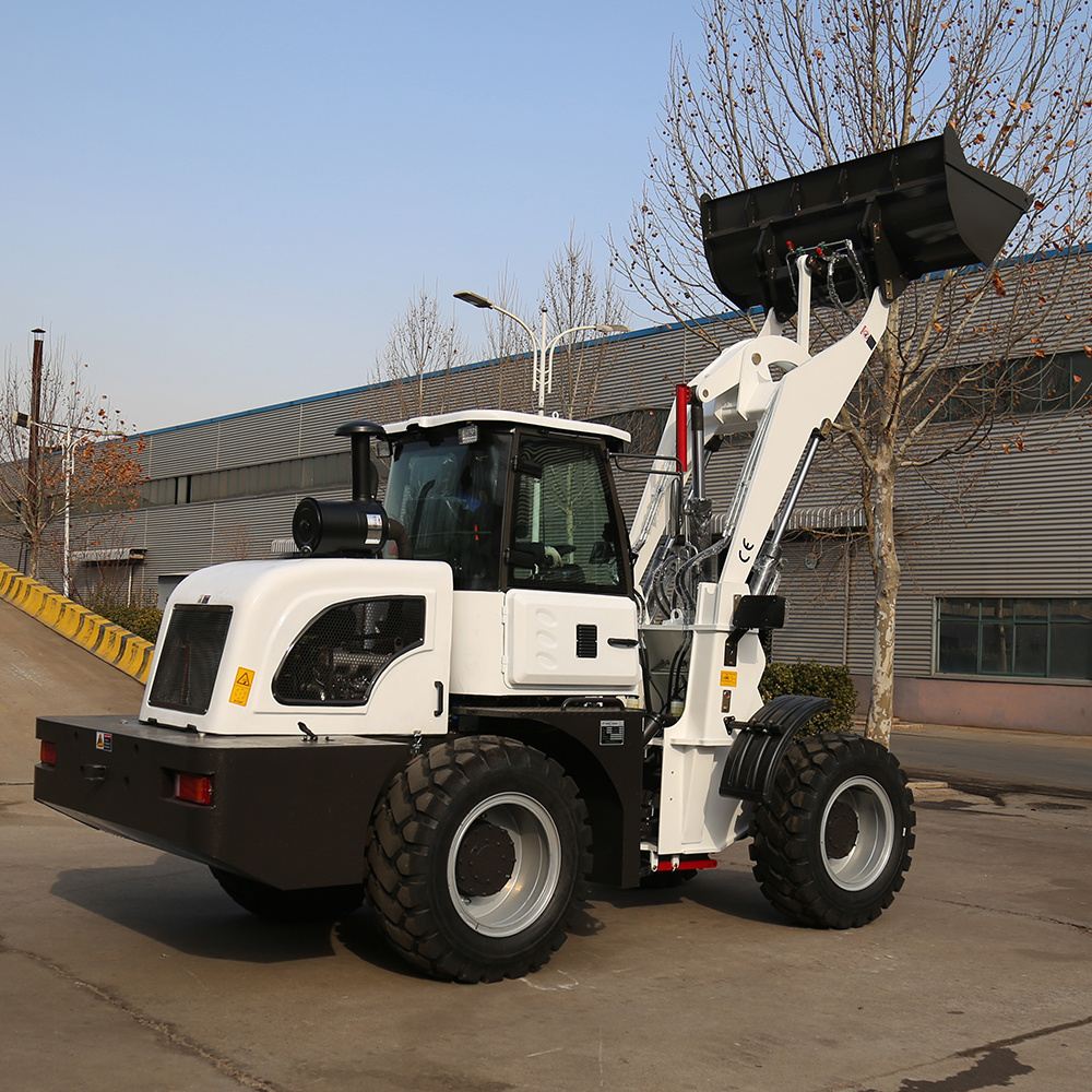 Four Wheel Drive Hydraulic Loaders Farm Agricultural Shovel Truck Diesel Loading Truck Wheeled Loader