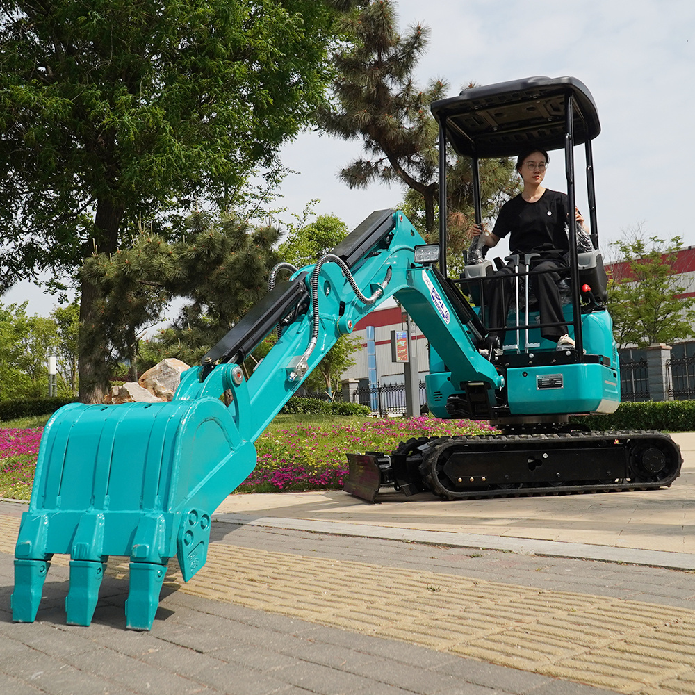 Wholesale Mini Digger Free Shipping Micro Bagger 2Ton Cheap Escavadora Chinese Small Excavator For Sale