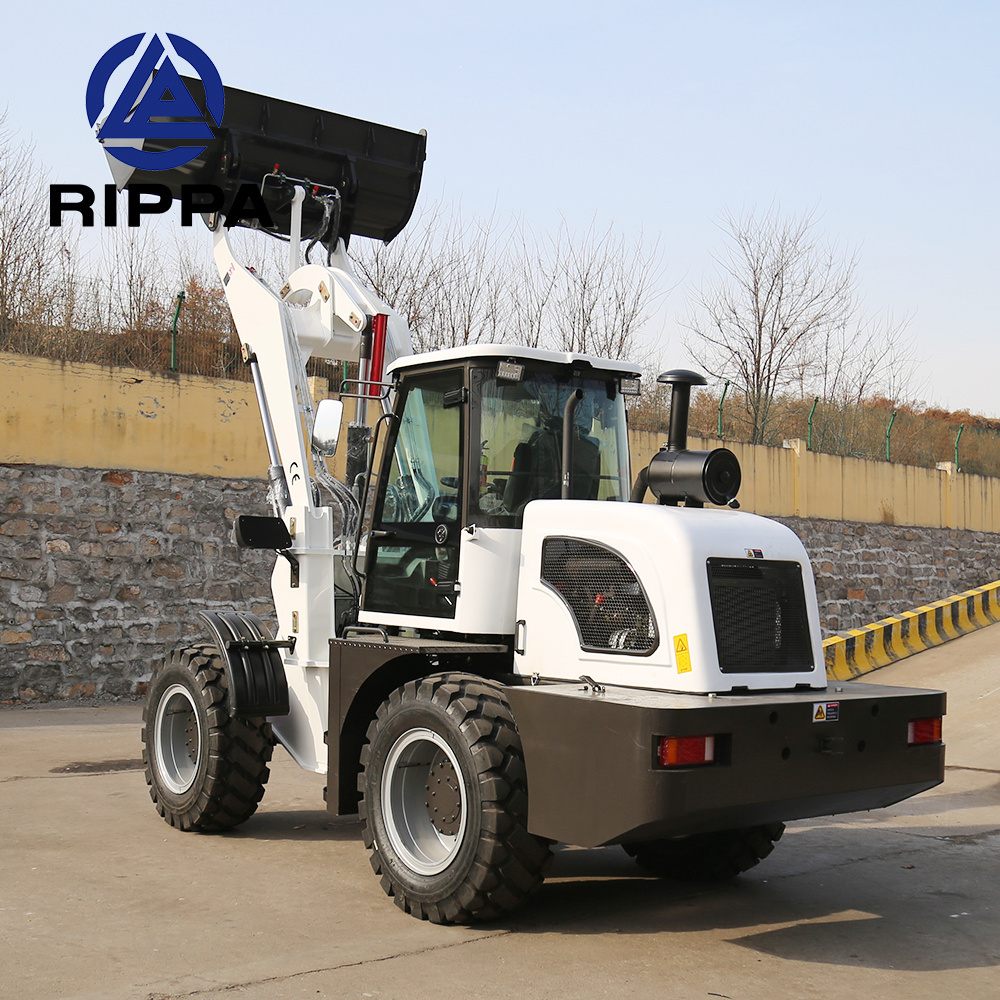 Four Wheel Drive Hydraulic Loaders Farm Agricultural Shovel Truck Diesel Loading Truck Wheeled Loader