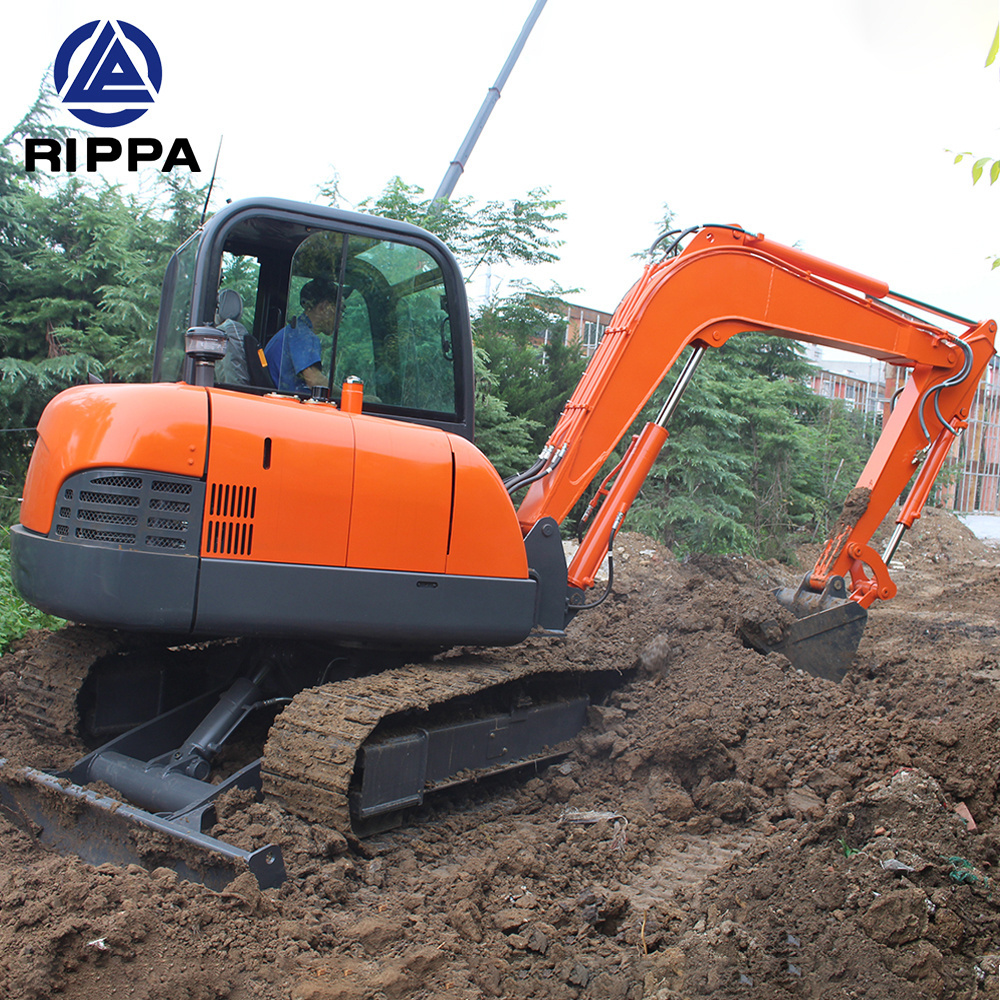 Rippa R350 R360 Small Mini Excavator 5 Ton 6 Ton 7 Ton Mini Excavator Machine