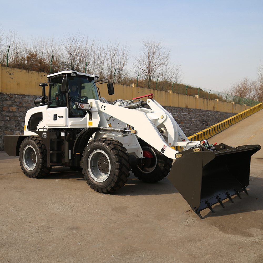 Four Wheel Drive Hydraulic Loaders Farm Agricultural Shovel Truck Diesel Loading Truck Wheeled Loader