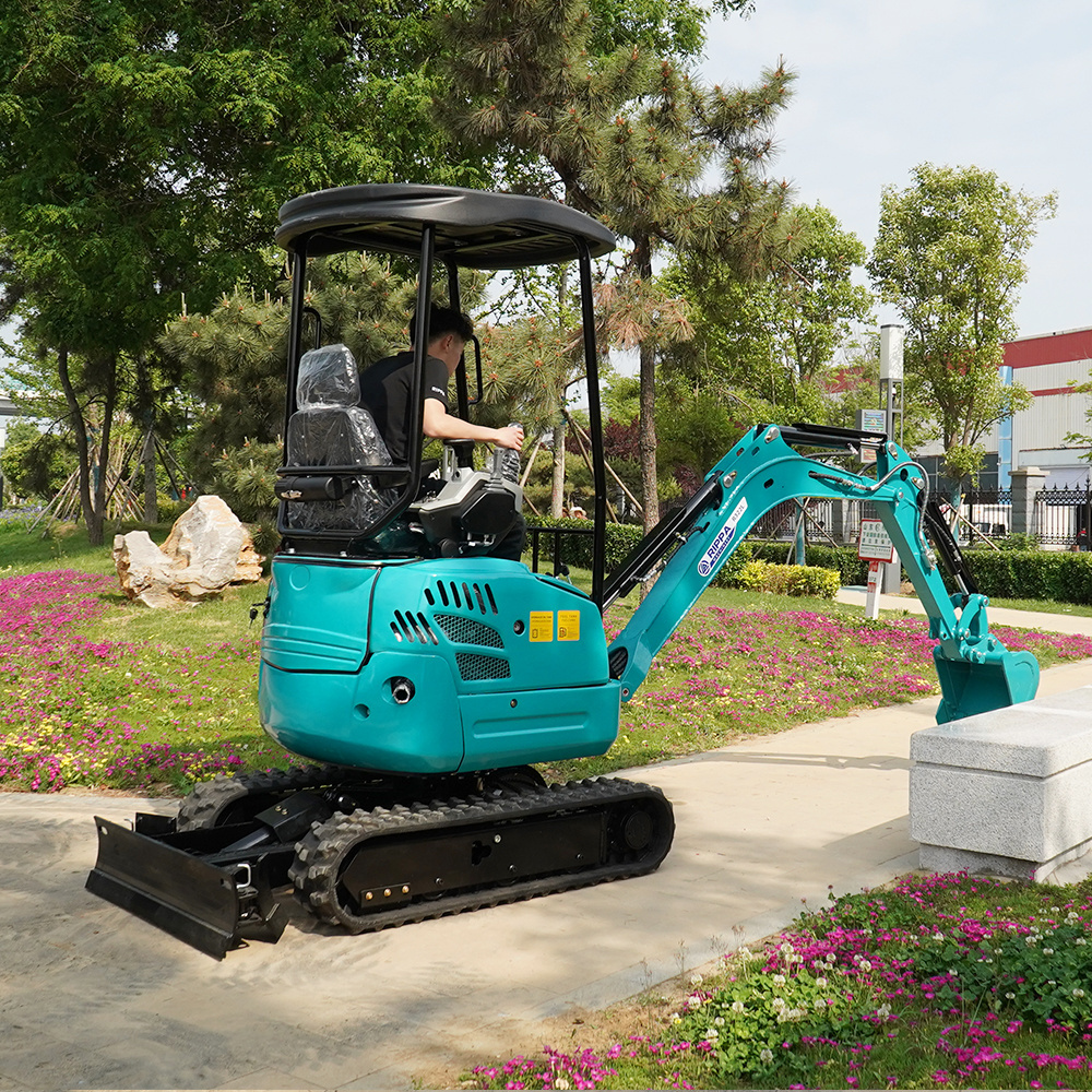 Wholesale Mini Digger Free Shipping Micro Bagger 2Ton Cheap Escavadora Chinese Small Excavator For Sale