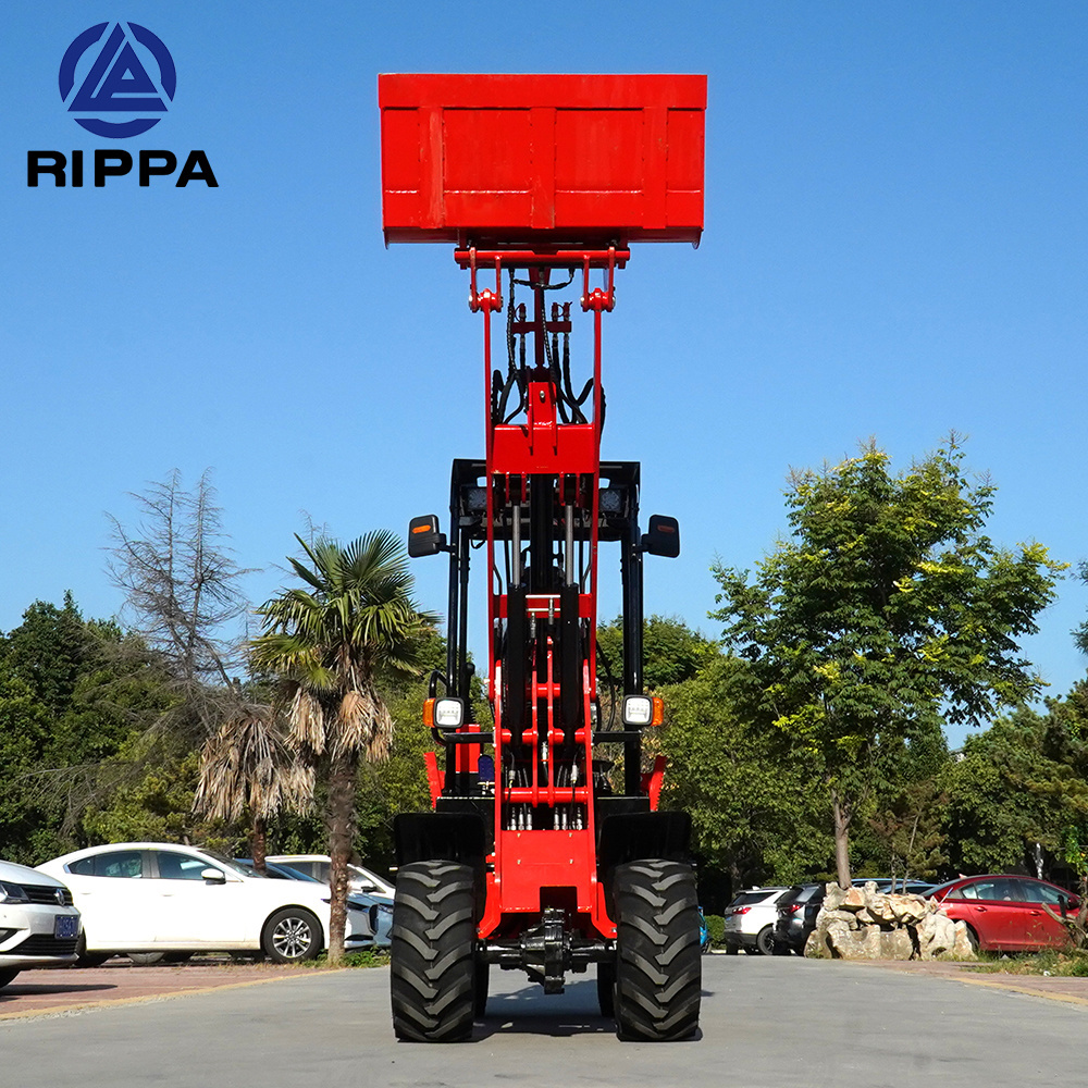 Cheap Chinese New Epa Engine Mini Retroexcavadora Diesel Mini Front End Telescopic Wheel Backhoe Excavator Loader