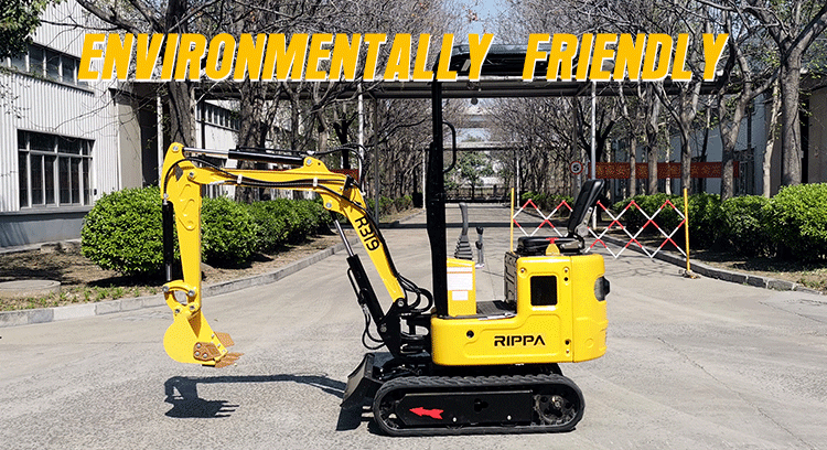 Rippa Mini Excavator Manufacturer excavator micro bagger 1ton electric mini excavator