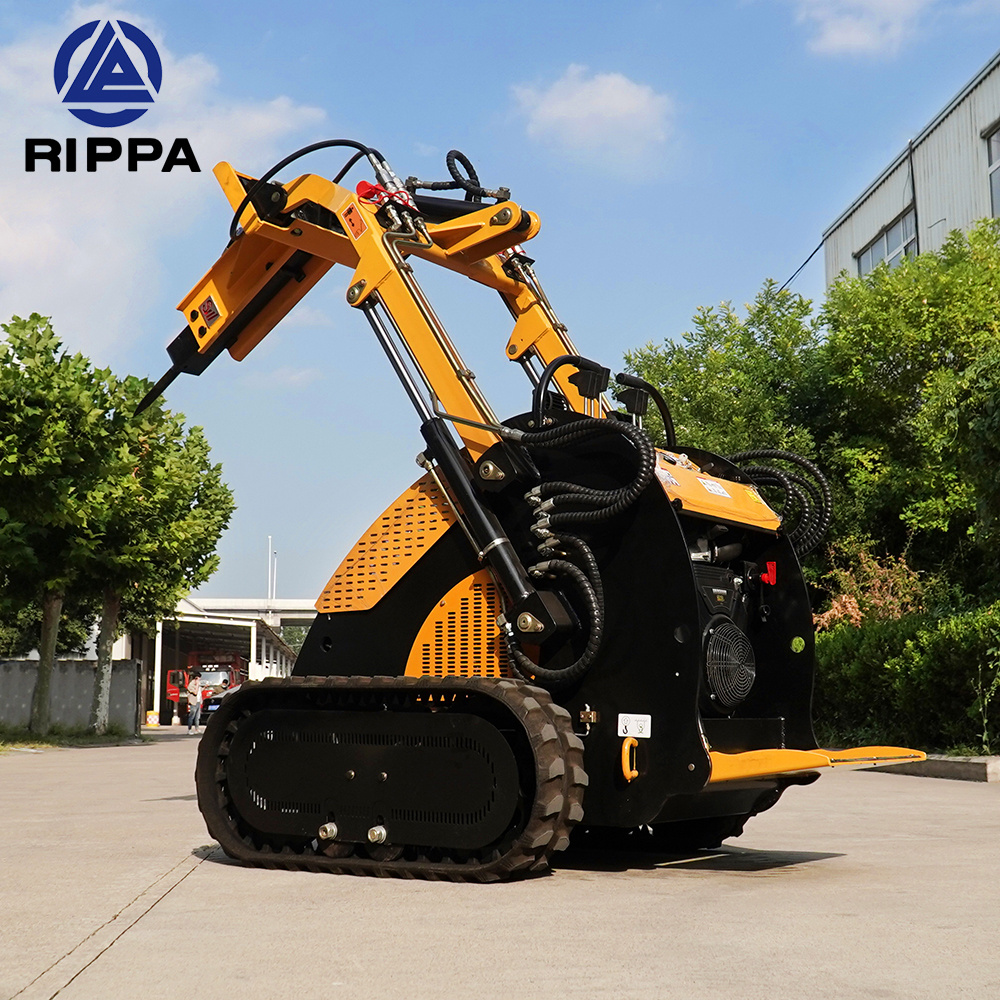 NEW CE Epa Engine Diesel Wheel Crawler Minicargador Skidsteer Mini Skid Steer Loader Attachment To Used Bobcat Skid Steer