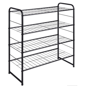 Kottwca Shoe Rack Organizer for Entryway Closet 4 Tiers, Large Shoe Storage Shelf