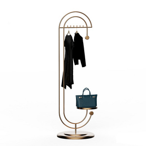 Arrival Vintage Coat Rack Stand Gold Porte Manteaux New Chinese Modern Factory Good Quality Iron,metal Customized 7-10days Iron