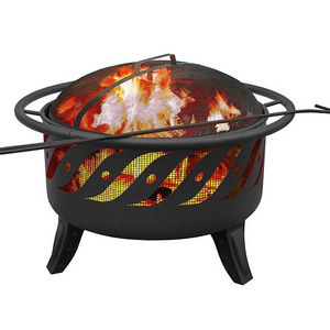 Top Rated Trade Assurance  Customized Logo Portable Outdoor Backyard Garden Best Product Choice Metal Fire Pit