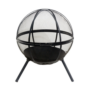 Hot sale Fire pits outdoor garden wood burning outdoor sphere fire pits