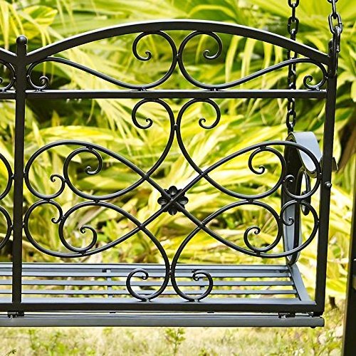 Antique Outdoor Garden Metal Porch Swing Sets Adults Bench