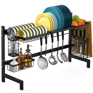 65cm Over The Sink, Stainless Steel Over The Sink Dish Drainer Drying Kitchen Racks/