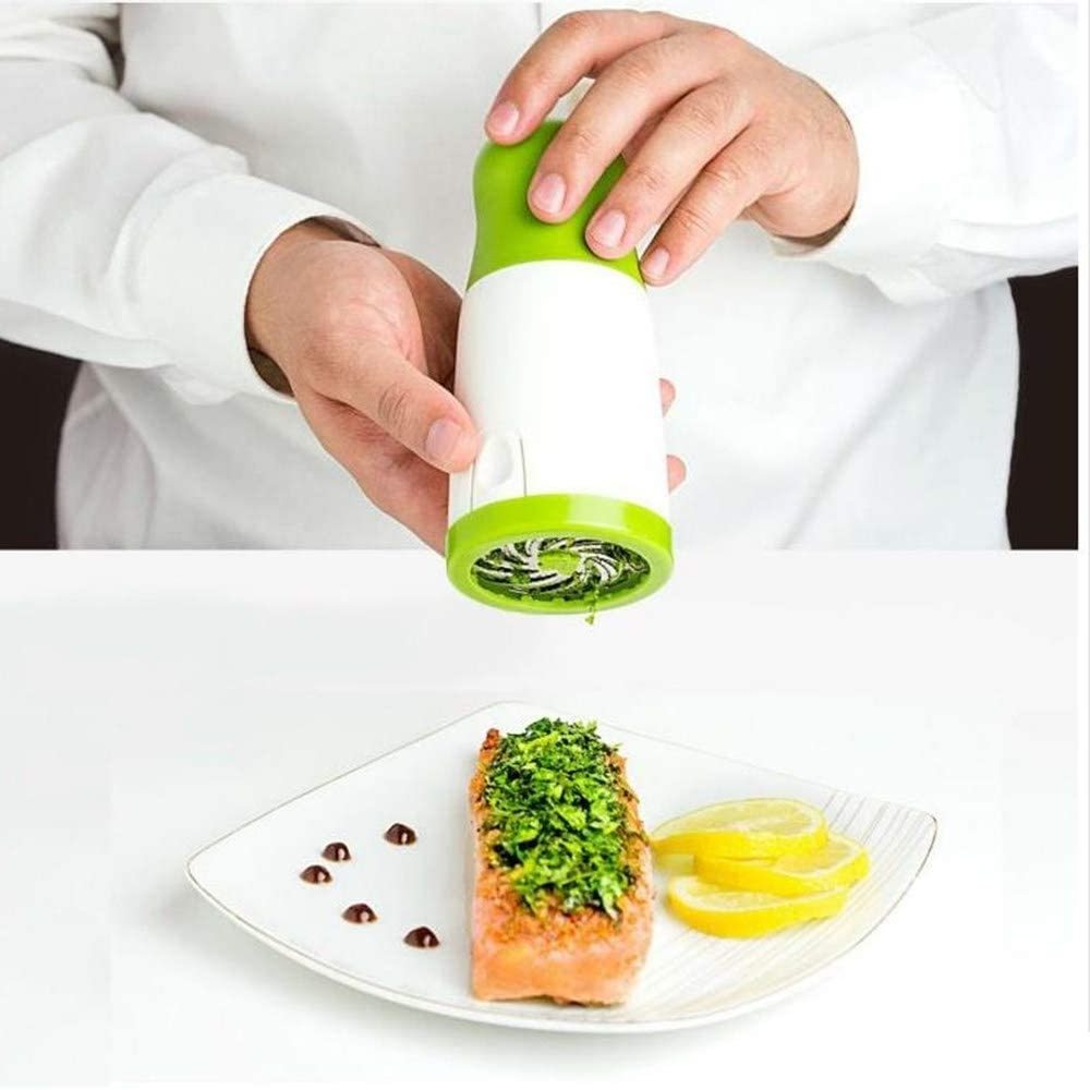 Durable Herb Grinder Fruit Cutter Spice Mill Parsley Shredder Manual Food Vegetable Chopper Coriander Grinder