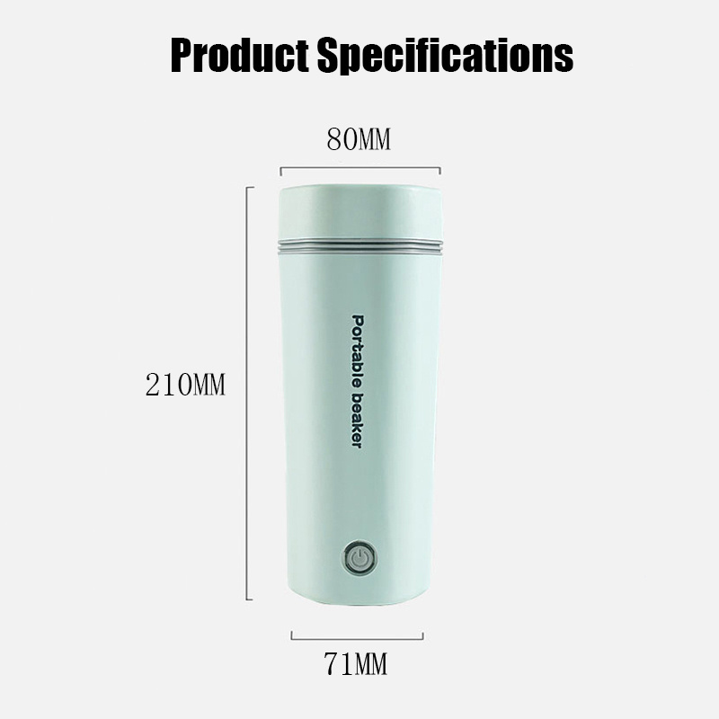 Hot Sale Portable Electric Kettle Mini Travel Cup Smart Home Beaker Stainless Steel Vacuum Cup For Tea Coffee Milk