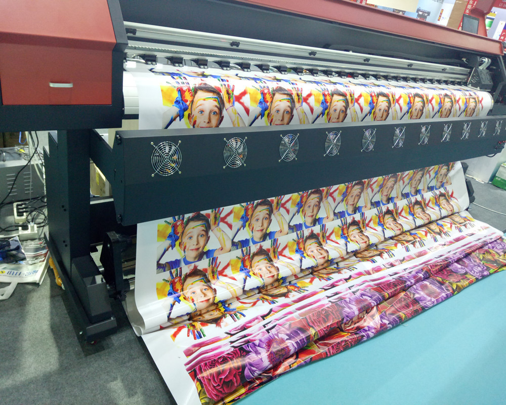 Ripstek eco solvent printer vinyl printing machine / car wrap printing inkjet plotter, i3200 eco solvent printer