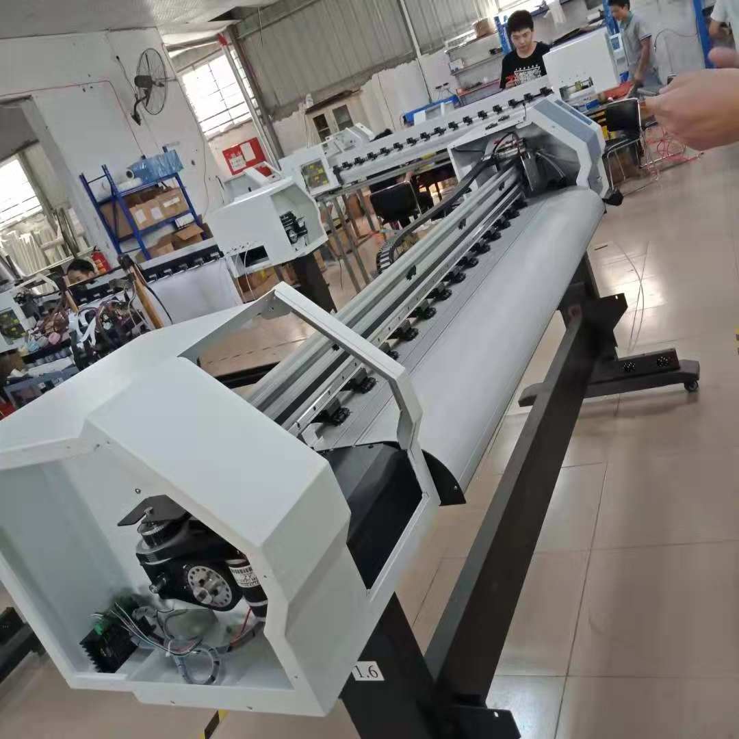 Ripstek 1.8m eco solvent printer leather /sticker /film /light- cloth pp printer, i3200 eco solvent printer 6ft